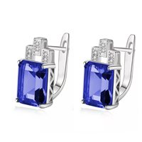 Pendientes Gaurosa Mujer Fantasy in Plata Zirconia SE0110-BU - SE0110-BU